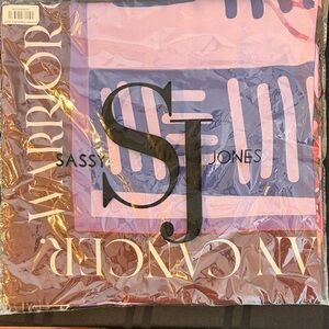 Sassy Jones Survivor Vibrant Pink and Purple Scarf